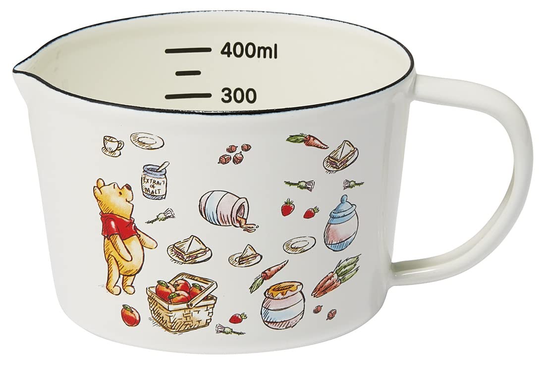 

Skater Enamel Measuring Disney Winnie the Pooh Cup, 450ml, Design, ENMC5-A