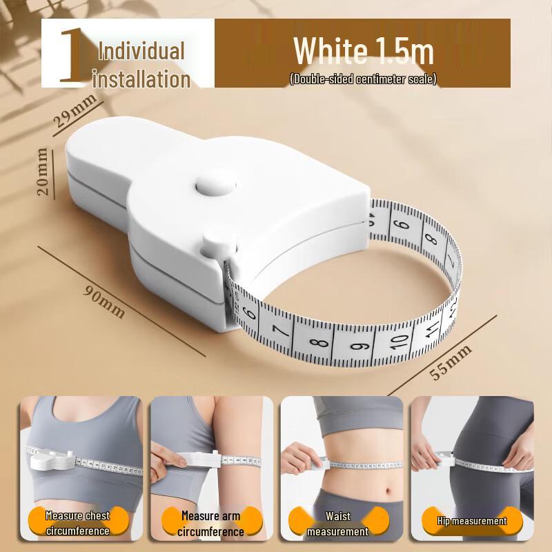 JONEVEE Mini Retractable Body Measuring Tape