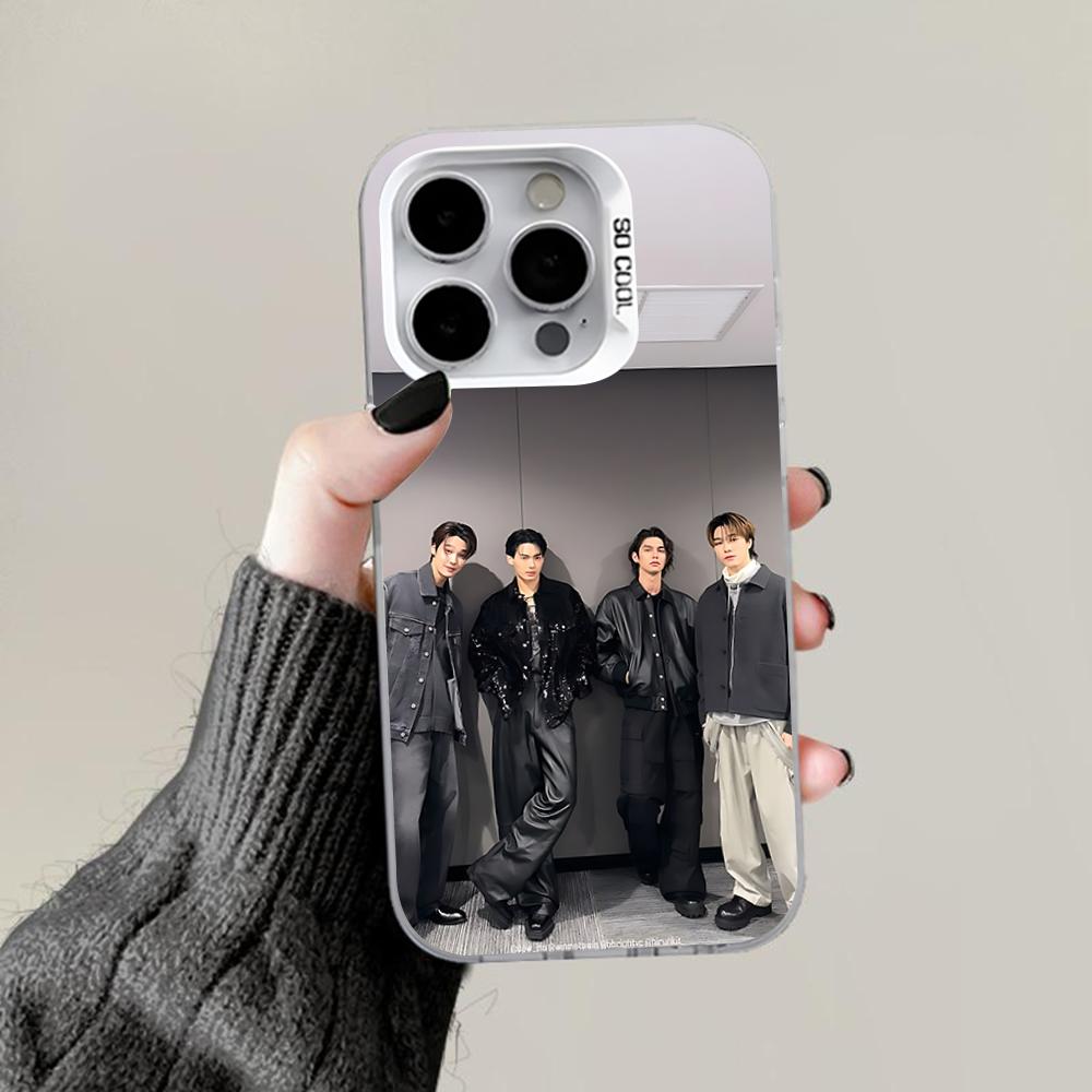 F4 Thailand Boys Over Flowers Phone Case For iPhone 16,15,14,13,12,11,Pro,Max,Plus,Mini,XS,SE Anti Fall White Matte Hard Bumper