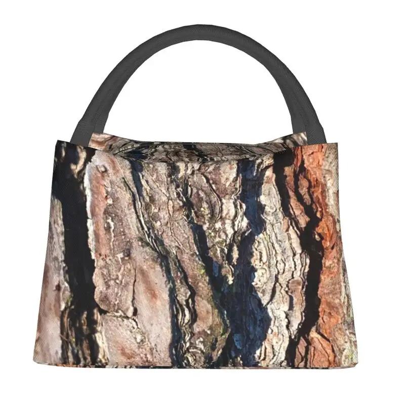 Individuelle Bark Up The Right Tree Camo Lunchtaschen Herren Damen Kühler Warm Isolierte Lunchboxen für Arbeit Picknick oder Reise lunchbag