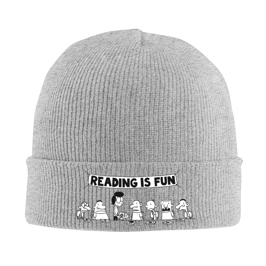 Diary Of A Wimpy Kid Warm Knitted Cap Fashion Bonnet Hat Autumn Winter Outdoor Beanies Hats for Unisex Adult