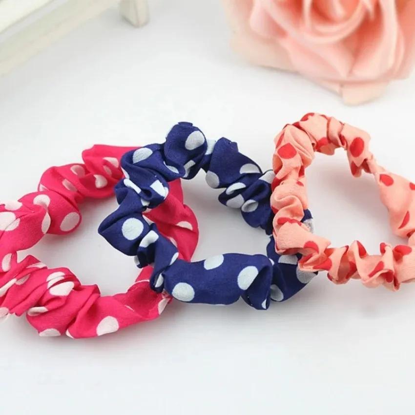 20 Pcs/Lots Sweet Girls Hair Band Ponytail Girl Accessoires Elastic Hair Bands Beautiful and generous Perfect for Every Occasion