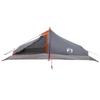 Trekking Tent Gray and Orange 2 Person