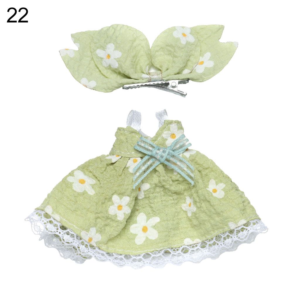

1/8 BJD Кукла Швейные Аксессуары Игрушки Кружевная Юбка Лето 16~17см Куклы Платье Игрушки Одежда 22