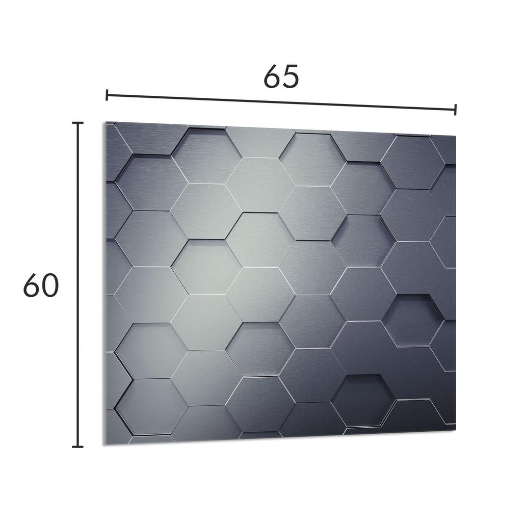PANEL SZKLANY DO KUCHNI 65x60 Wzór