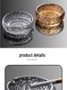 High-End Glass Ashtray for Home, Office & Car - Stylish & Creative Design