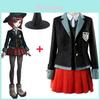 Danganronpa Killing Harmony Yumeno Himiko Fantastisk Cosplay Kostume Skoleuniform Kjole Til Fester
