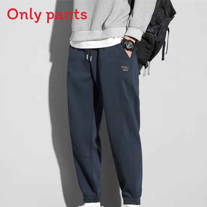 Spring Autumn Loose Fit Jogging Pants With Drawstring For Teenagers Casual Wear
