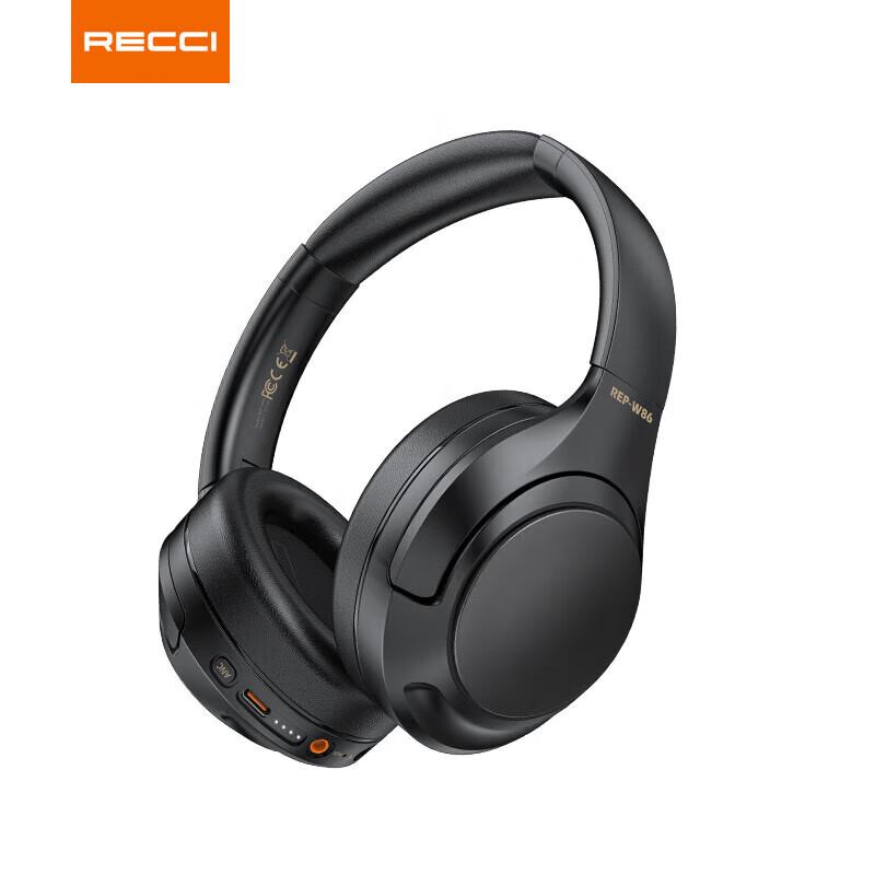 

Recci REP-W86 ANC Wireless Over-Ear Headphones