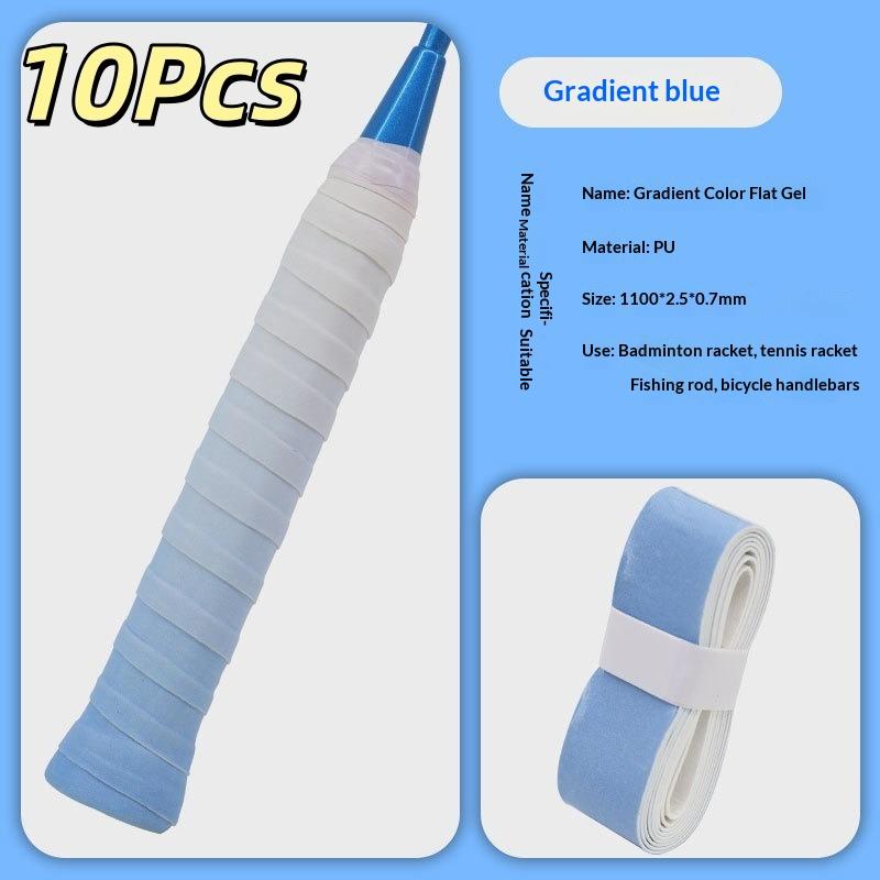 10 20Pcs Badminton Overgrip Tape PU Tennis Racket Grip Non Slip Sweat Absorption Band for Comfortable Sports Play