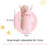 With Adjustable Strap Water Bottle Cover Plush Milk Tea Crossbody Bag Insulated Cup Sleeve  Outdoor