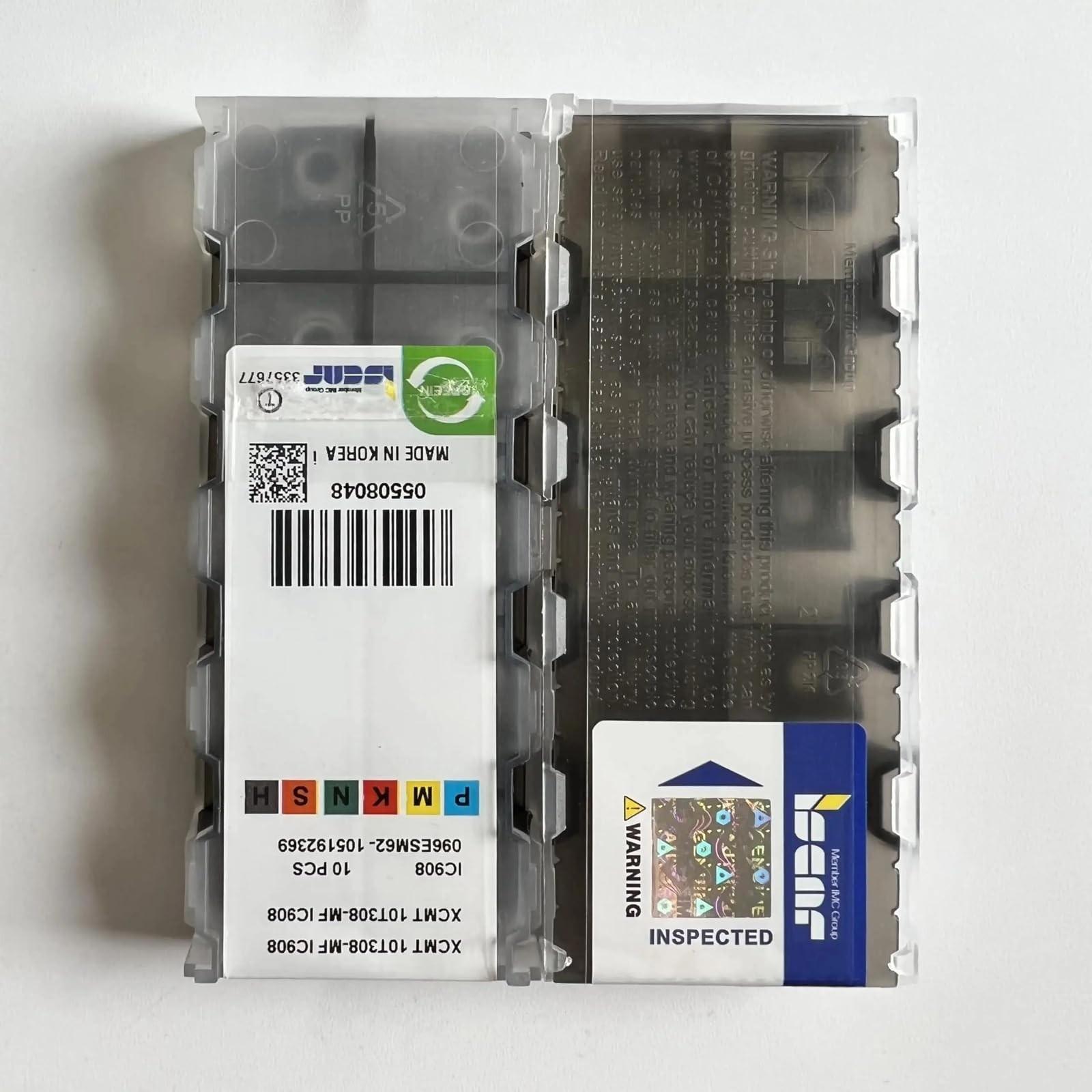 

XCMT10T308-MF IC908 /Industrial indexable Carbide Inserts 10 PCS