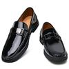 Lackleder Slipper Herren Freizeitschuhe für Gentleman Slipper Formelle Schuhe Slipper Herren Große Größe 47 48