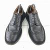 COMME Des GARONS / Junya Watanabe Leather Wingtip Shoes Black /XS / 25.0-26.0cm/(USED)
