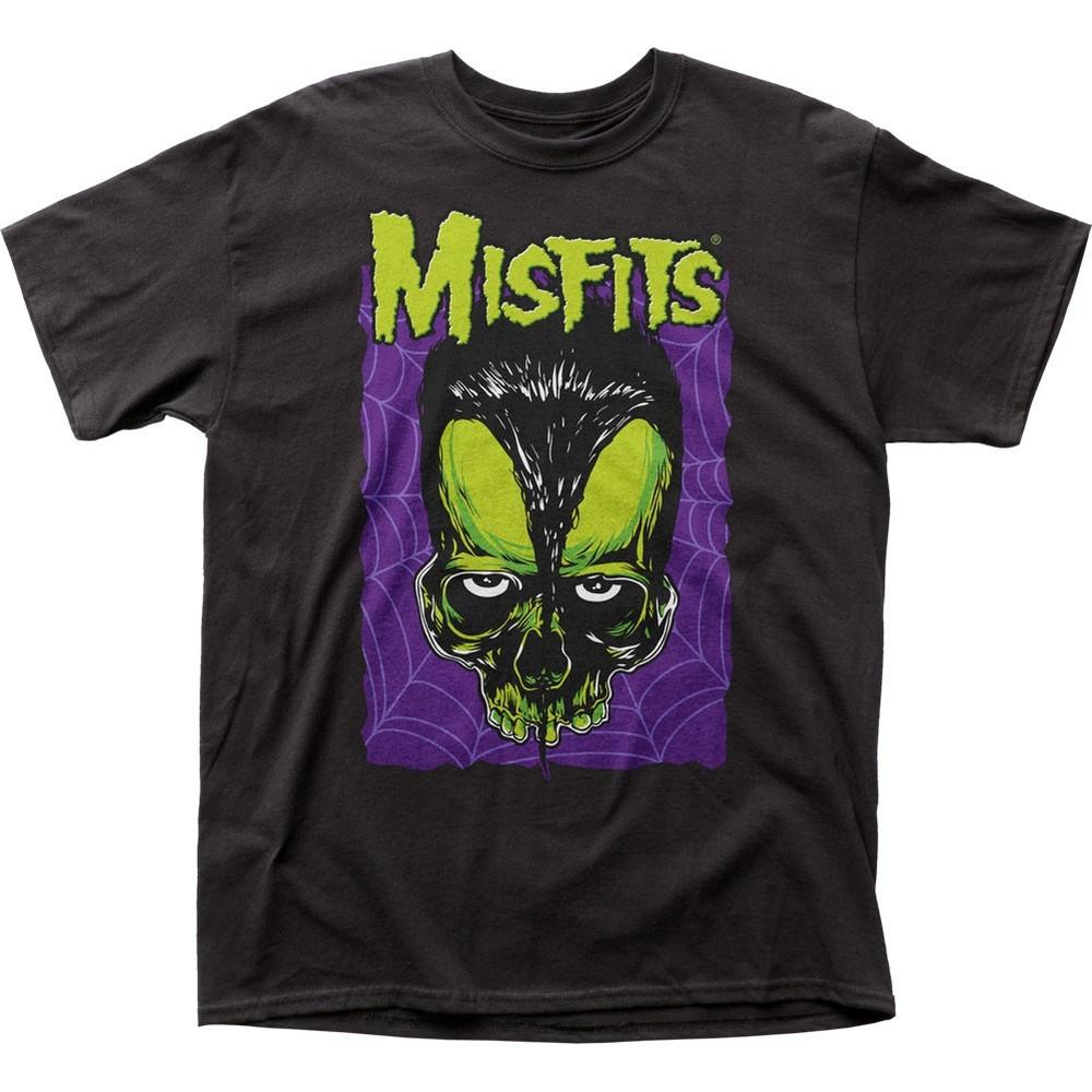 The Misfits Jerry Skull Mens T Shirt Music Classic Concert Rock Band Tee Black Unisex T-Shirt M