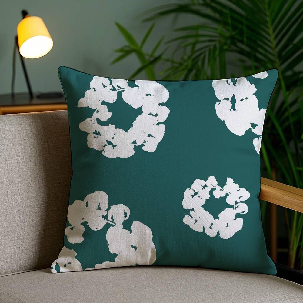 Pillow Case Luxury D-Denims T-Tears Sofa Short Plush Double-Sided Hd Printing Room Home Office Gift Cushion Cover Peach skin 18*18(CM)-1Pcs
