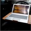 Portable Bamboo Wood Steering Wheel Table: Multi-functional Tray & Desk