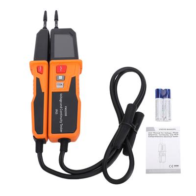 Spannungs- und Durchgangsprüfer, 12V 1000V AC DC Automatische Bereichswahl, Multifunktionaler Wasserdichter Digitaler Stromkreisprüfer,