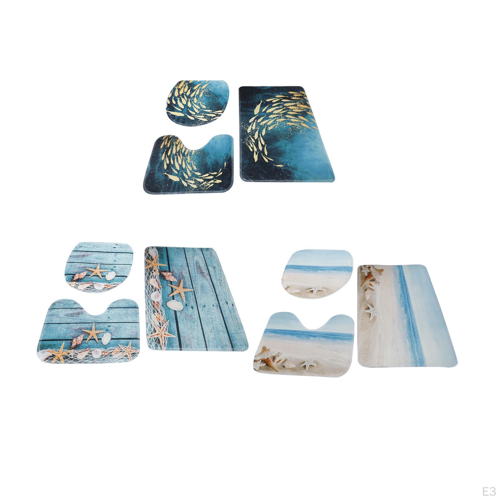 Набор ковриков для ванной комнаты — фото 4