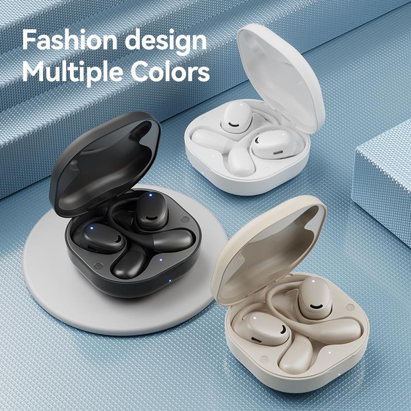 Căști Bluetooth OWS cu prindere pe ureche, noi, cu anulare a zgomotului, pentru sport, cu autonomie ultra lungă