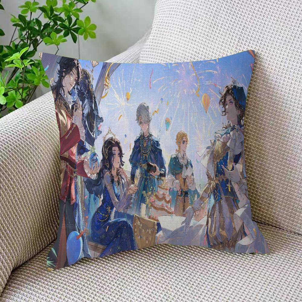 Identity V Chinese Game Pillow Gift Home Office Decoration Bedroom Sofa Car Cushion Cover Case 45x45