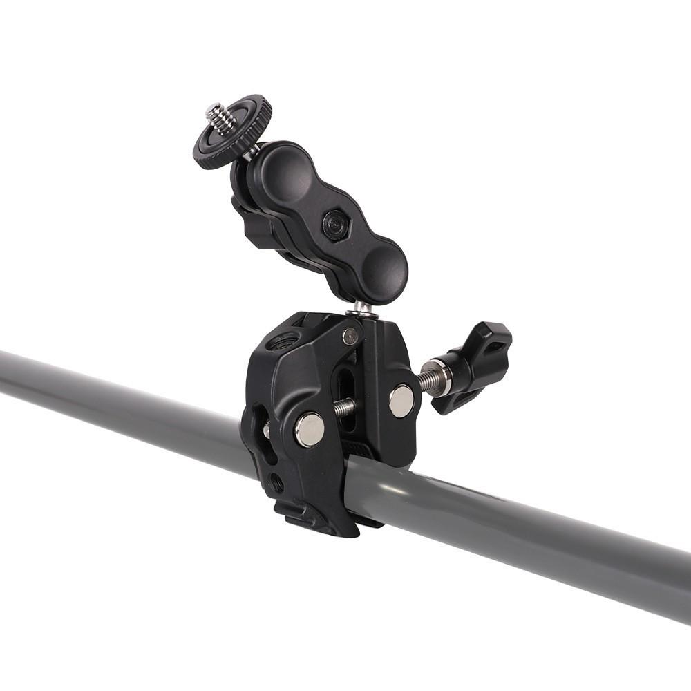 Wielofunkcyjny zacisk kraba ze stopu aluminium do bezpiecznego mocowania metalu i monitora