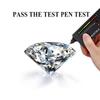 2CT 3CT 9MM Moissanite Silver Ring with Certificate S925 Jewelry Wedding Party Woman Gift