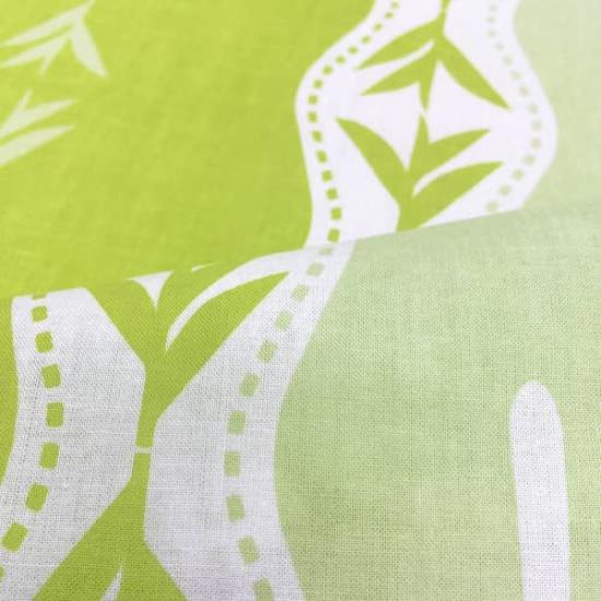 Dyeing Anbo Tenugui Three Green Authentic Dyed Cotton Made In 35cm X 100cm "One Core, Leaves, Tea" 100% Tokuoka, Japan,