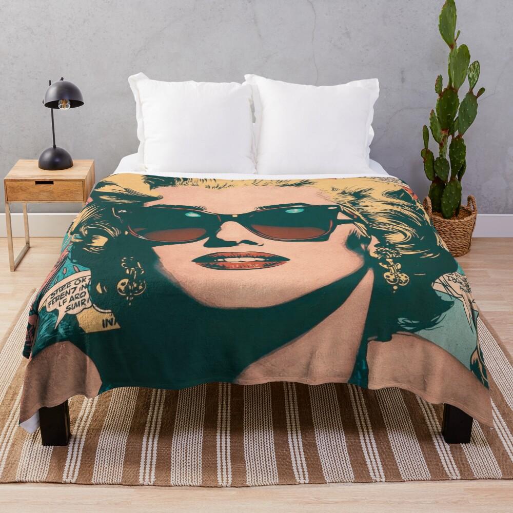 Vintage Glam Throw Blanket