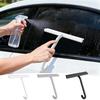 Raspador de Chuveiro Ergonômico Cabo Redondo Tudo-em-Um Limpador de Silicone Gancho Embutido Azulejo de Banheiro Ferramenta de Limpeza de Carro