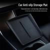 Tesla Car Center Console Silicone Coaster & Wireless Charger Cup Holder Storage Box