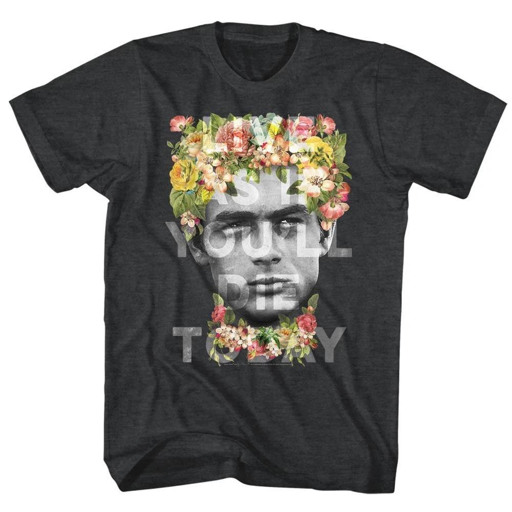 James Dean Flower Crown Tshirt S