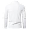 Men's Casual Polos Contrast Color Lapel Long-sleeved Polo Shirt for Men Casual Golf Shirts England Style Tees Tops Man
