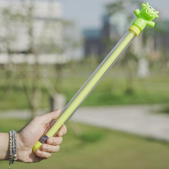 Cartoon Spritzpistole mit sprudelndem Wasser für Kinder Handheld Ausziehbarer Sprühspielzeug für Pool Strand Spaß Sommer Badezimmer Gadget Niedliche Foto Requisite Neuheit Geschenk für Kinder