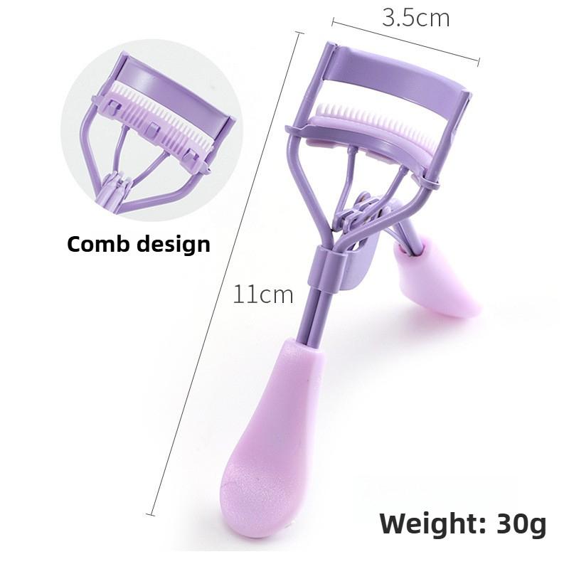 New spray paint eyelash curler eyelash curler novice beauty tool does not curl meat and does not hurt eyelashes wide-angle eyelash curler