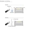 DIY Roller Shade Motor 25MM Electric Blind Tubular Intelligent Remote Control Pleated Blind Tubular Motor Kit AC100-240V