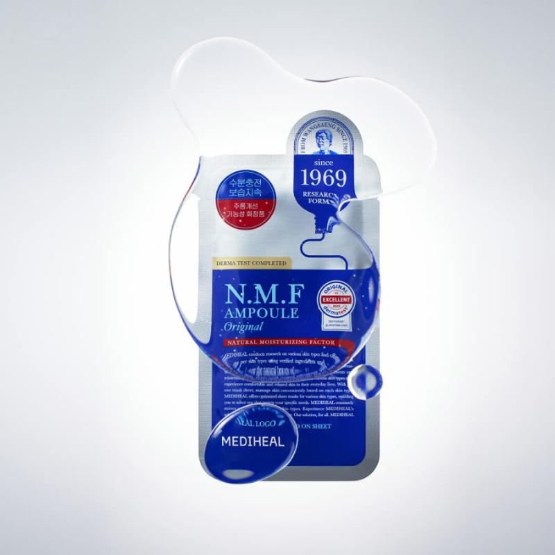 [Mediheal] N.M.F Aquaring Ampoule Mask EX 10 sheet (In Box)