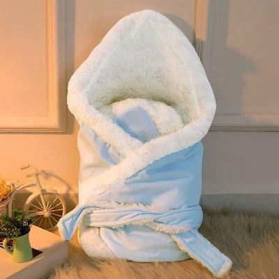 Winter Baby Jungen Mädchen Decke Wrap Doppel Schicht Fleece Baby Swaddle Schlafsack Für Neugeborene Baby Bettwäsche Decke
