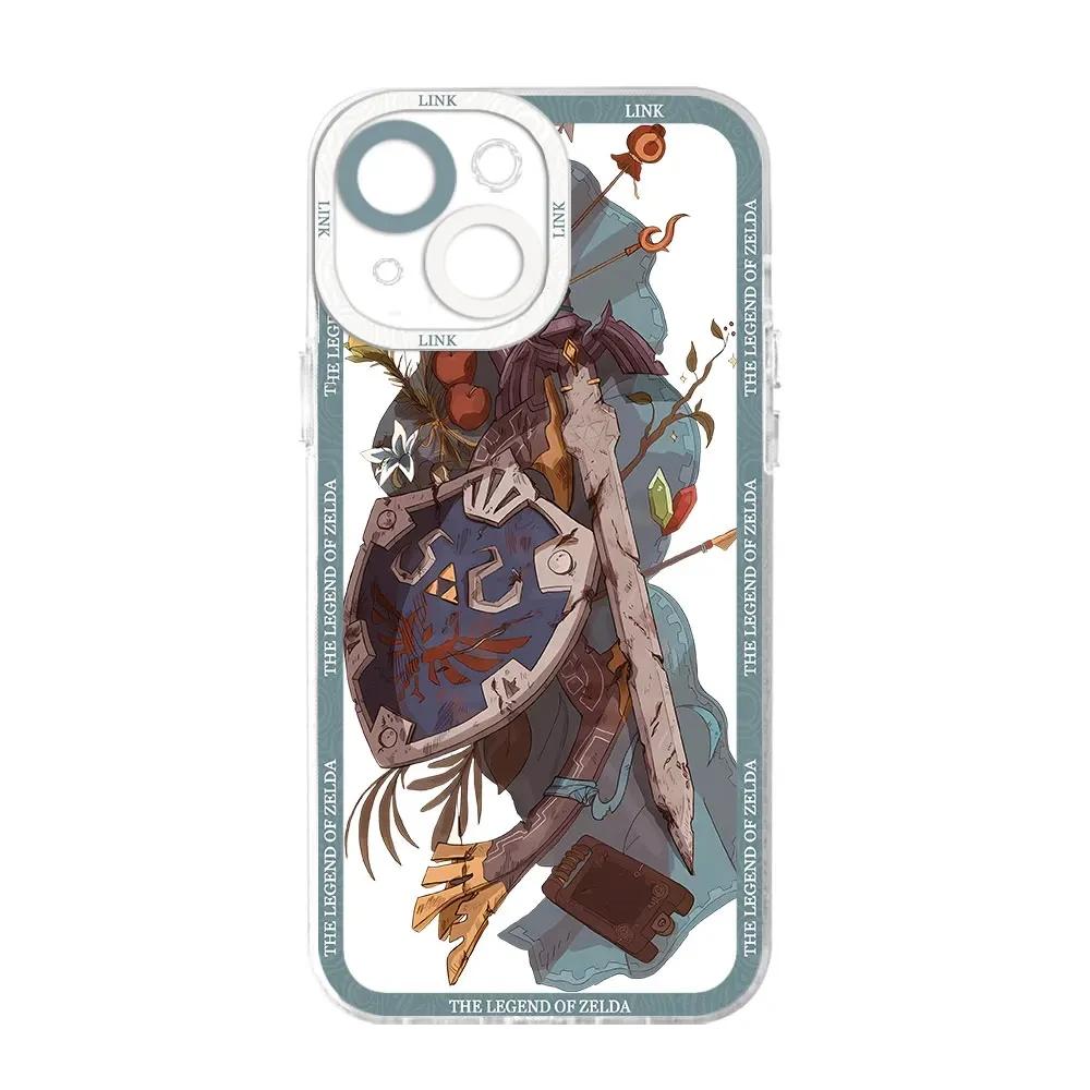 Game The Legend of Zeldas Phone Case For iPhone 16 15 14 13 12 11 Pro Max XS X XR 7 8 SE Link Mipha Cover