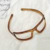 Chic Bow-Knot Glasses Headband for Women - Non-Slip, Fashionable Hair Accessory with Teeth for Secure Grip