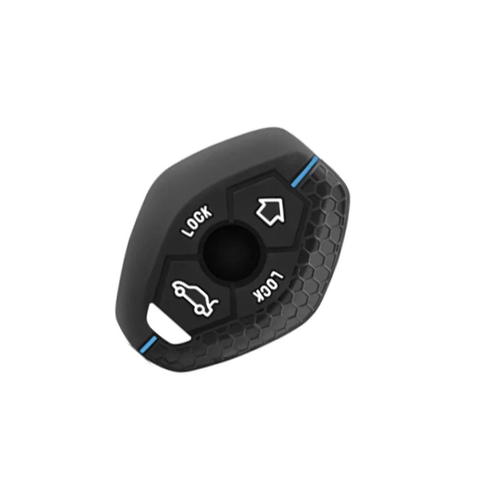 Silicone Car Key Bag Key Case Protector Shell Protector Cover for BMW X3 X5 Z3 Z4 3 5 7 Series E38 E39 E46 E83 M5 325i Key