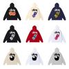 Mens Oversized Hooded Sweatshirt With Letter Print Heavyweight Cotton Winter Streetwear Style
