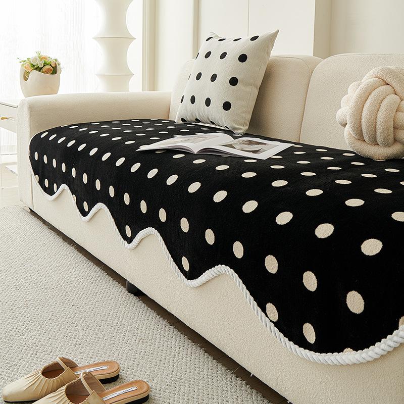 New Simple Modern Style Special-Shaped Sofa Cushion One Piece Cloth Sofa Seat Cushion Advanced Feeling Cover