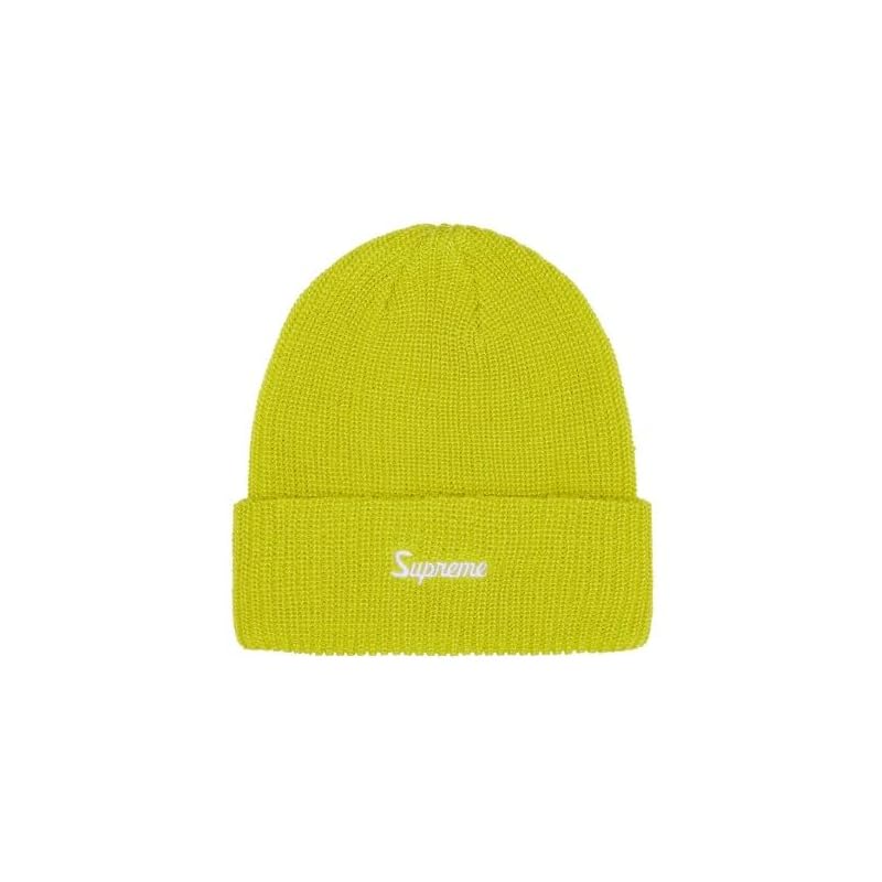 

[Supreme] LOOSE GAUGE BEANIE FW24 loose gauge beanie FW24BN28 [FREE size/each color] [Japan] (lime)