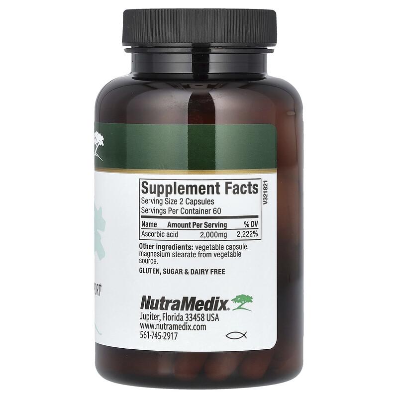 Vitamin C, 1,000 Mg, 120 Vegetable Capsules