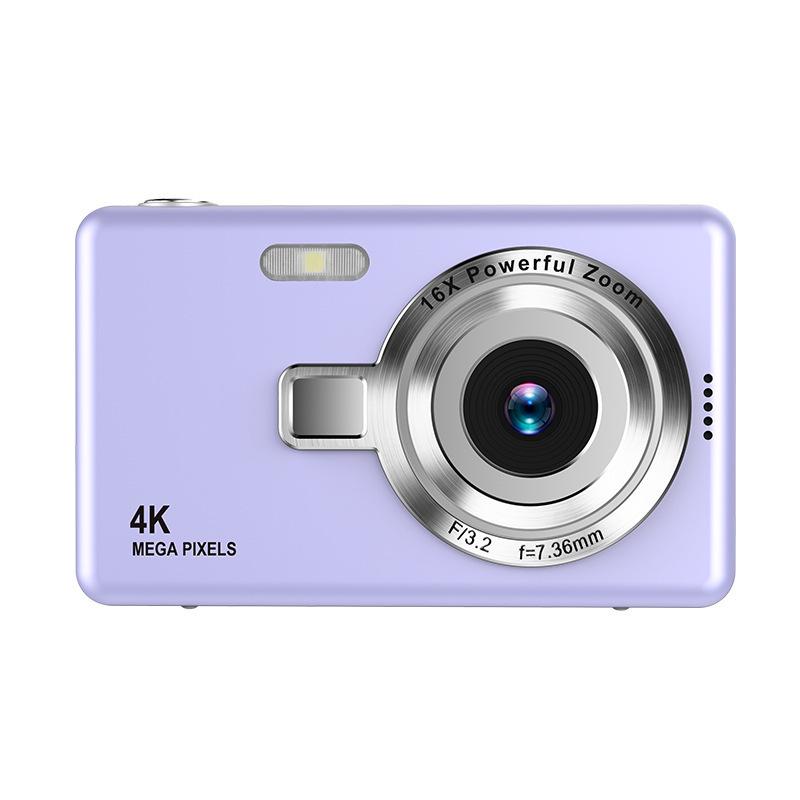Q12 4K HD Digitalkamera: Einsteiger Mini-Kartenkamera für die Heimfotografie
