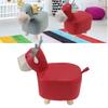 Animal Footstools Prevent Slip Cute Cartoon Giraffe Shape Soft Small Kids Stools for Home