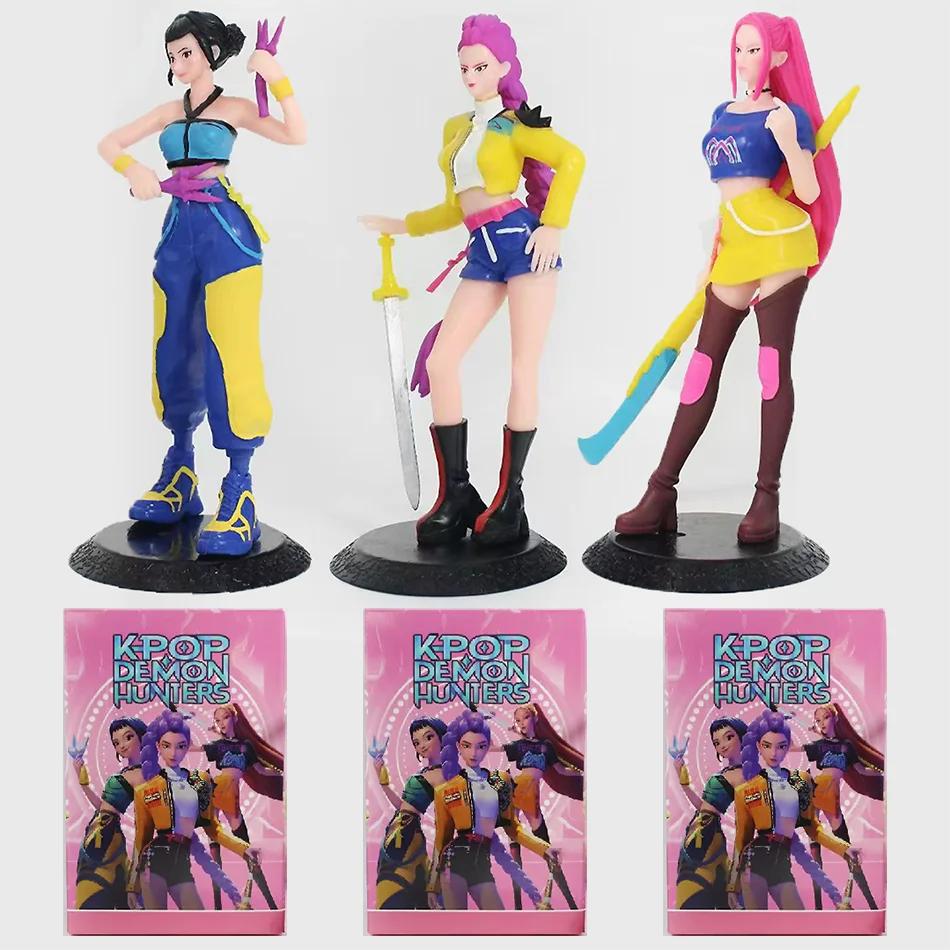 Figure da collezione più vendute dal vivo del team Cacciatori di Streghe, bambole per fan del gruppo di ragazze star, giocattoli e ornamenti modello a cartoni animati