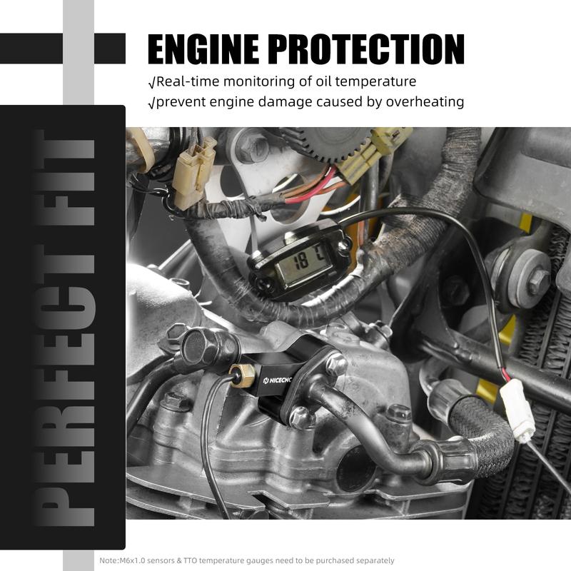 For Suzuki DR650S DR650SE DR650S/SE 1996-2024 Oil Temperature Sensor Adapter DR 650 S DR 650 SE DR650 S DR650 SE DR 650S 650SE