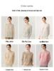 Lekasha Women's Cashmere Goat Wool Loose Knit Sweater 